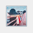 Edvard Munch - Dziewczęta na moście - dunumsilk.com