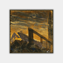 M.K. Čiurlionis - Słońce przechodzi przez znak Raka - dunumsilk.com