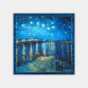 Vincent van Gogh - Gwiaździsta Noc nad Rodanem - dunumsilk.com