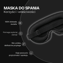 Maska do spania - dunumsilk.com