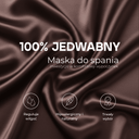 Jedwabna maska do spania - dunumsilk.com
