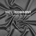 Jedwabna maska do spania - dunumsilk.com