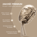 Jedwabna czapka do spania - dunumsilk.com