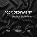 Jedwabna czapka do spania - dunumsilk.com
