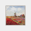 Claude Monet - Pola tulipanów w Holandii - dunumsilk.com