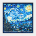 Vincent van Gogh - Gwiaździsta Noc - dunumsilk.com