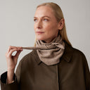 Wełniana apaszka NO.70 | 113x37 - dunumsilk.com