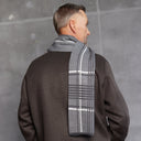 Męski szal NO.34 | 177x29 - dunumsilk.com