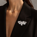 Elegancka broszka NO.03 - dunumsilk.com